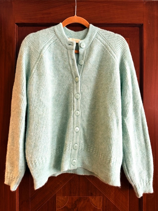 Sezane Sweaters - SEZANE Othello Cardigan Sea Green Size M